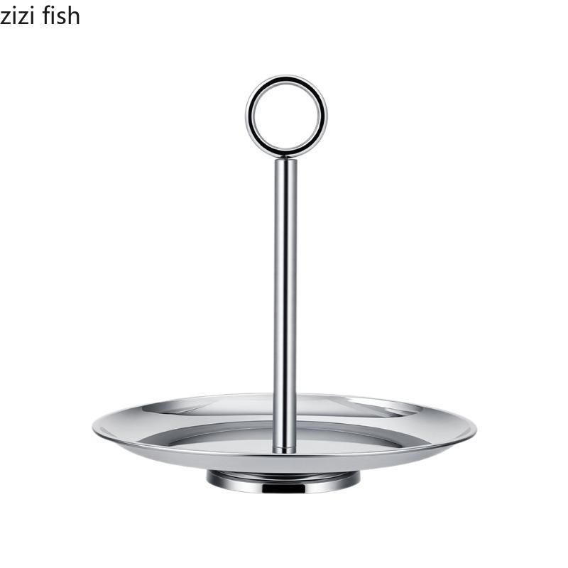 Stainless Steel Cake Rack High Footed Dessert Plate Pudding Cup Ice Cream Bowl Dim Sum Dish Pastry Plate Fruit Plates Snack Bowl
