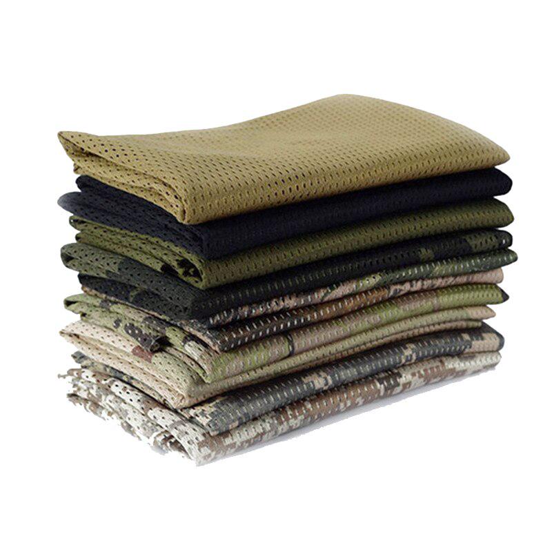 Unisex Camouflage Scarf Tactical Multifunctional Army Mesh Airsoft Paintball Wrap Mask Shemagh Veil