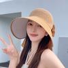 Cotton Sun Hat For Women With Wide Brim Foldable Uv Protective Outdoor Fashion Accessory