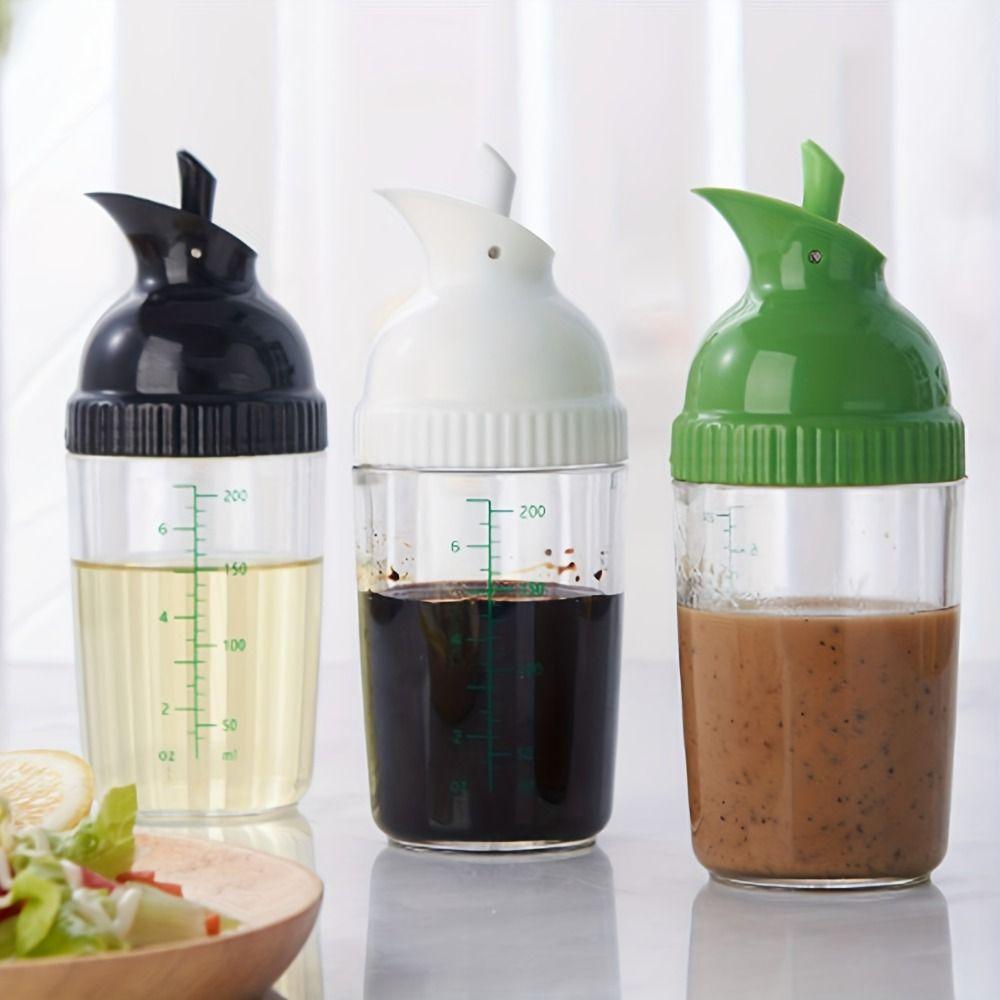 

200ml Sauces Dispenser Easy Grip Seasoning Bottle Universal Oil Bottle Home