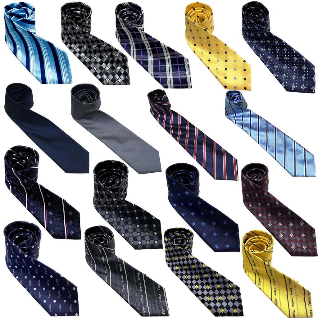 [Tigers] Hanshin Tigers Merchandise Necktie (Black Square 053)