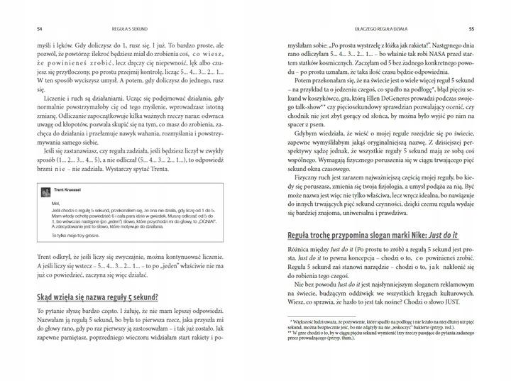 Reguła 5 Sekund. Mel Robbins