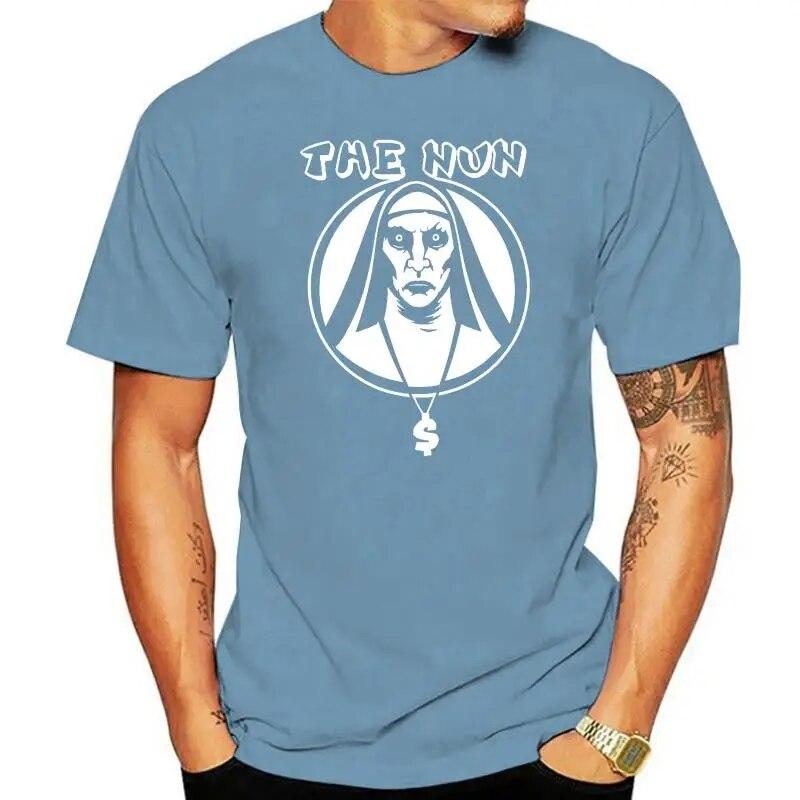 The Nun Catholic Horror Terror Black T-Shirt Customize Tee Shirt