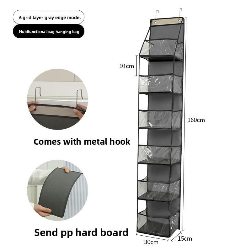 Modern Minimalist Storage Organizer With Multilayer Compartments For Bedroom Use
