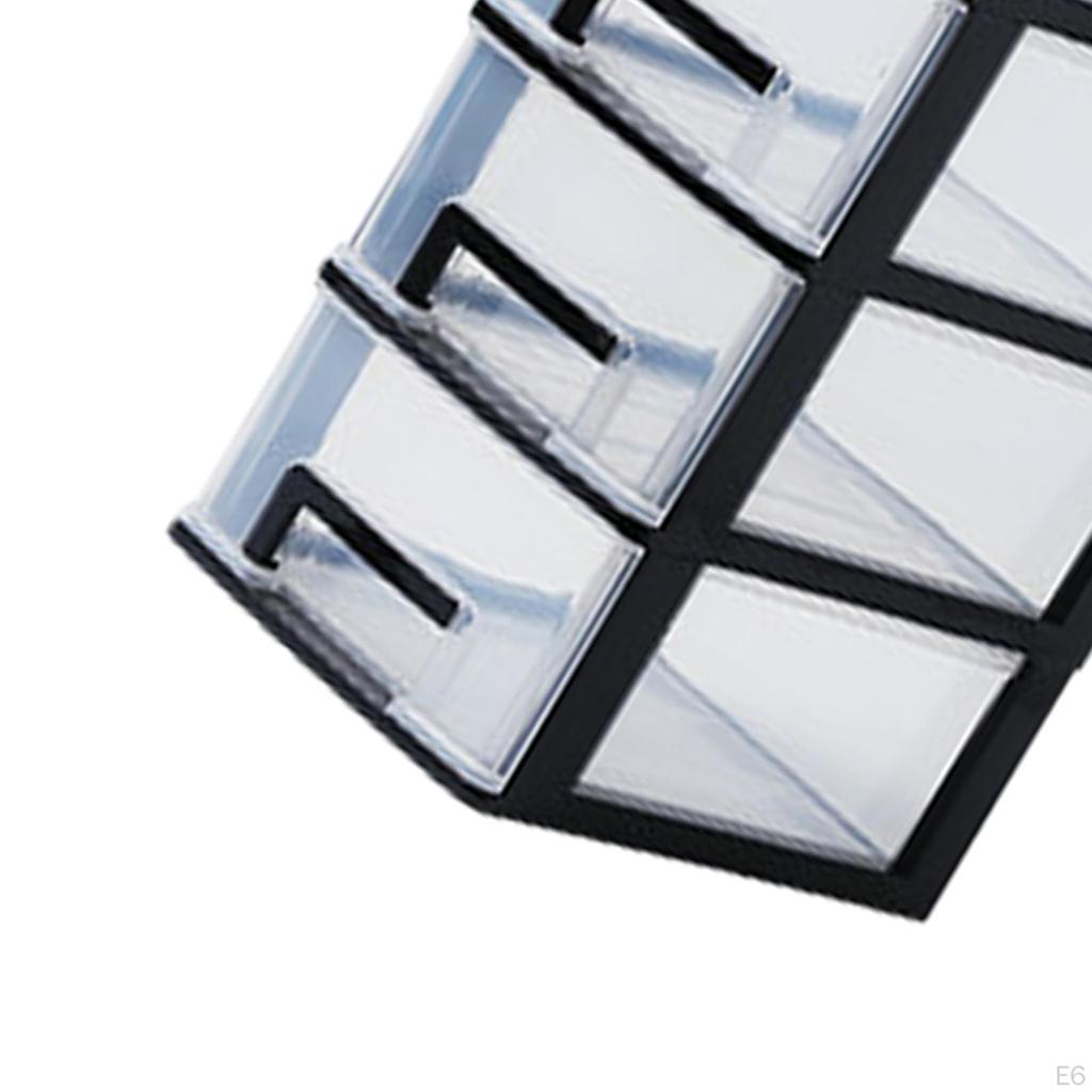 Clear Desk Storage Box with Drawer Organizer for Makeup