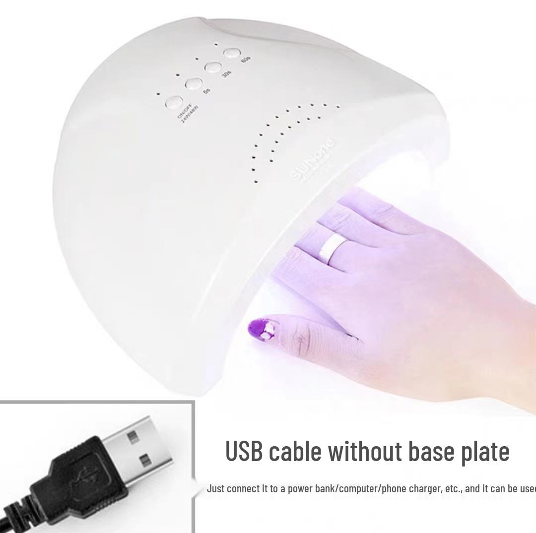High Power Nail Lamp USB Quick-Dry Gel Polish Phototherapy Machine