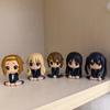   K-On Machibouke Series Mio Akiyama Azusa Nakano Cute Kneeling Pose Desktop Decor Anime Fans Collectible Gift