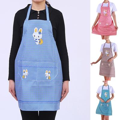 1Pc Practical Kitchen Accessories Cartoon Rabbit Household Supplies Chef One Size Women Apron