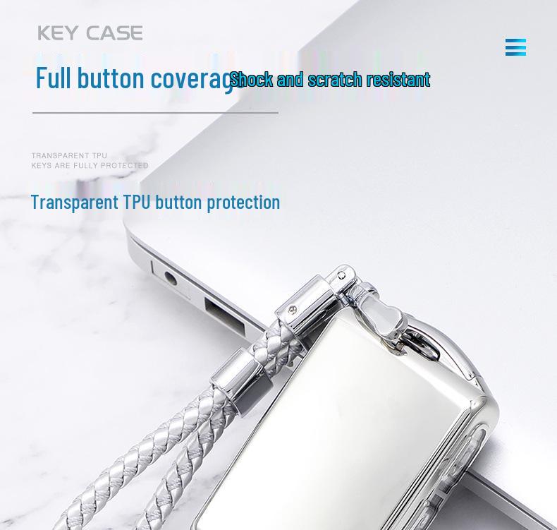 Volvo Key Fob Cover for S90, V90, XC90, XC60, XC40, S60 - Unisex Car Key Shell