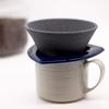 COFIL Standard Ceramic Coffee Filter with Dripper 1390400201 Base, Blue,
