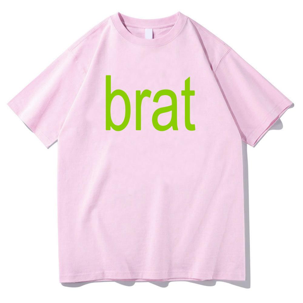 Brat Album 2024 Tour T-Shirt Charli XCX mit Special Guest Shygirl T-Shirt Lässig Baumwolle Hohe Qualität Damen T-Shirt Unisex T-Shirts