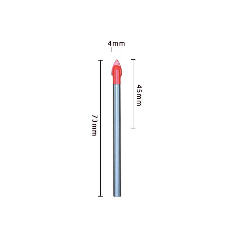 Round Shank Flat Drill Bit for Tile Granite Electric Drill Multi-Scene Drilling