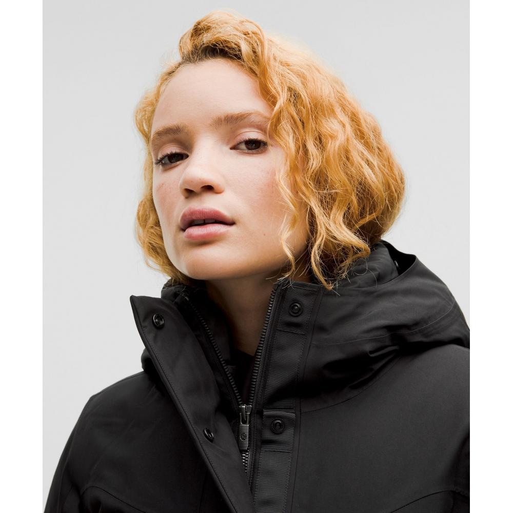 Lululemon Snow Warrior 600 Down Fill Parka Black