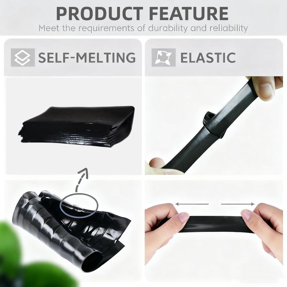 Self-adhesive Waterproof Tape Patch Bond Seal Repair Stop Leak Proof Adhesive Tape For Bathroom Kitchen Shower Water Pipe Tape