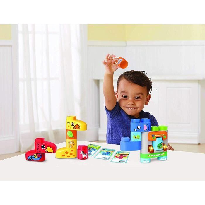 Bla Bla Blocks - VTECH - My Funny Animals - Talking Blocks To Connect To Stimulate Baby
