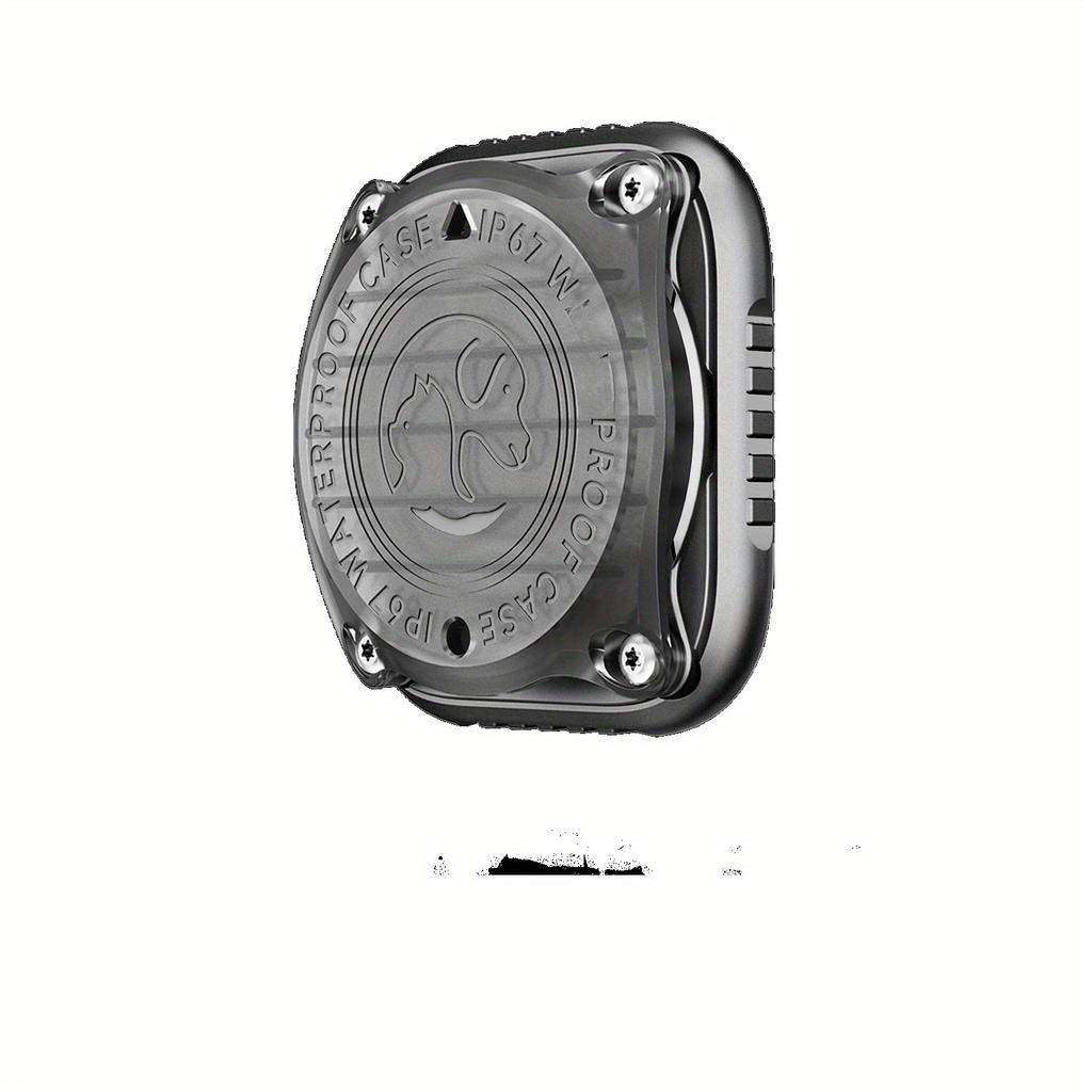 Waterproof Keychain for AirTag, Small Seal Series Protective Accessories for iPhone 8X, with Key Ring