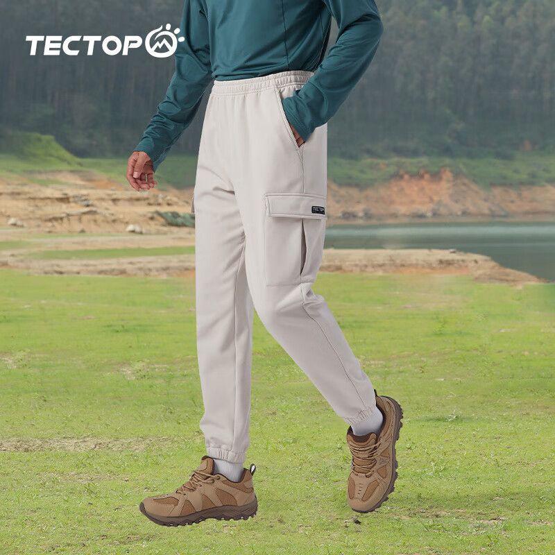 TECTOP Men s Warm Windproof Softshell Hiking Pants 2XL
