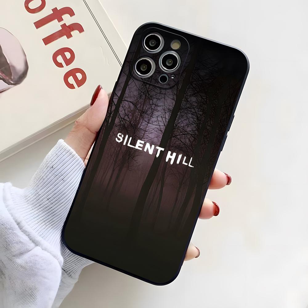

Silent Hill Game Phone Case For IPhone 17 Pro Max 16 15 14 Pro Max 13 11 X Xs Xr 8 7Plus Silicone Cover iPhone 15