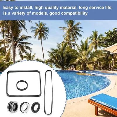 1 Set Pool Pump Gasket Seal O-Ring Repair For Hayward Super Pump SP2600 SP1600