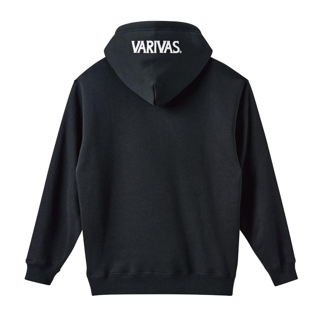 VARIVAS VARIVAS Pullover Hoodie Schwarz Größe S VAAW-29