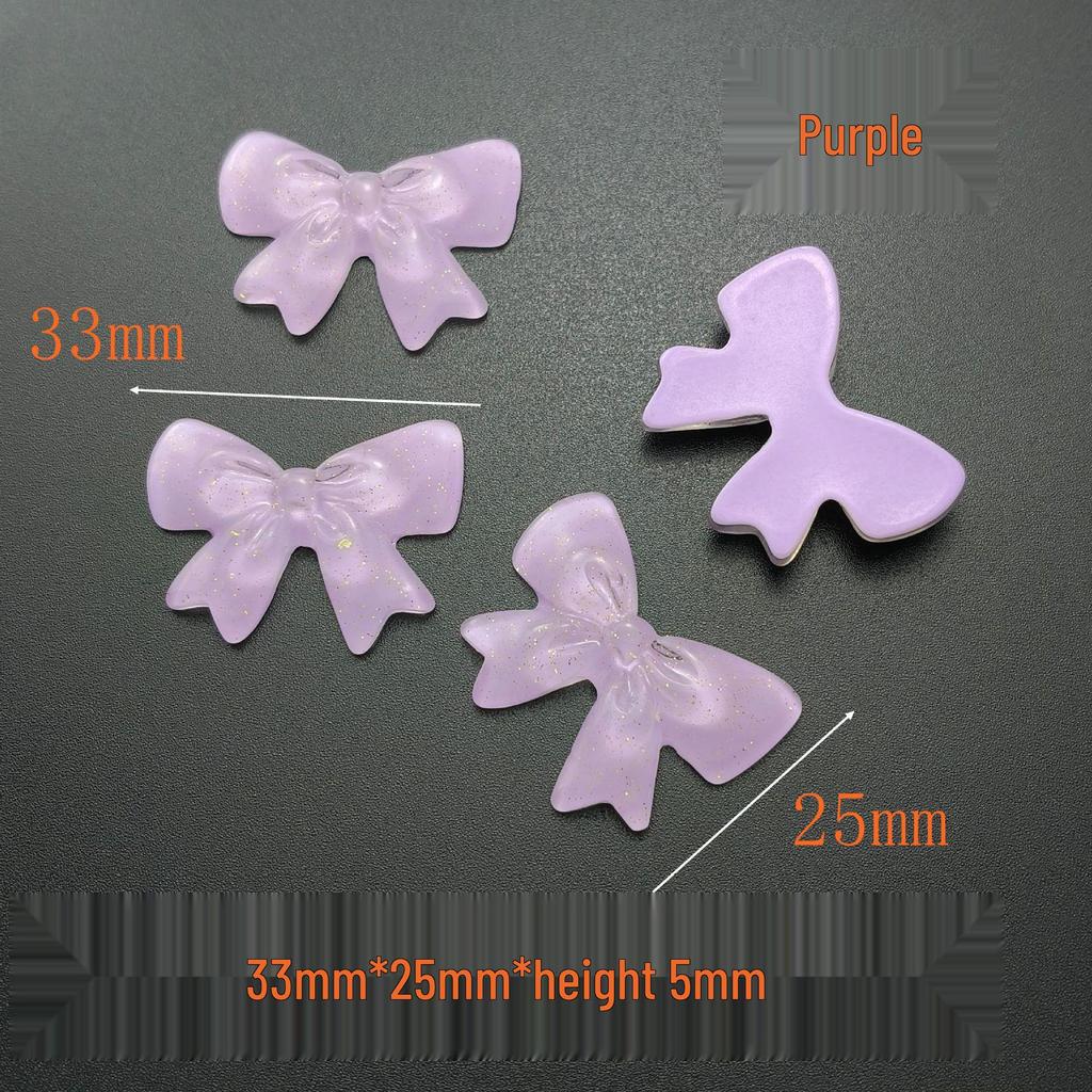 DIY Resin Bow Jewelry, Hair Clips & Claws, Phone Case Fabric, Refrigerator Magnet Materials