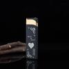 Personalized Engraved Frosted Windproof Lighter - Men's Gift, Small & Portable.