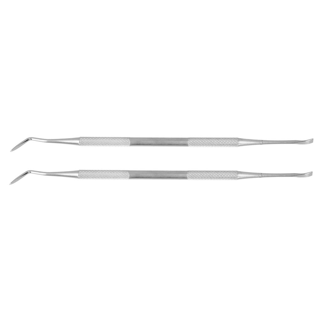2Pcs Pet Dental Calculus Tartar Remover Scraper Stainless Steel Dog Tooth Cleaning Tools