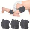 2 Pairs Soft Elastic Youngsters & Youngsters Knee and Elbow Support Pads - Anti-Slip, Breathable Knit Design for Youngsters Learning To Walk