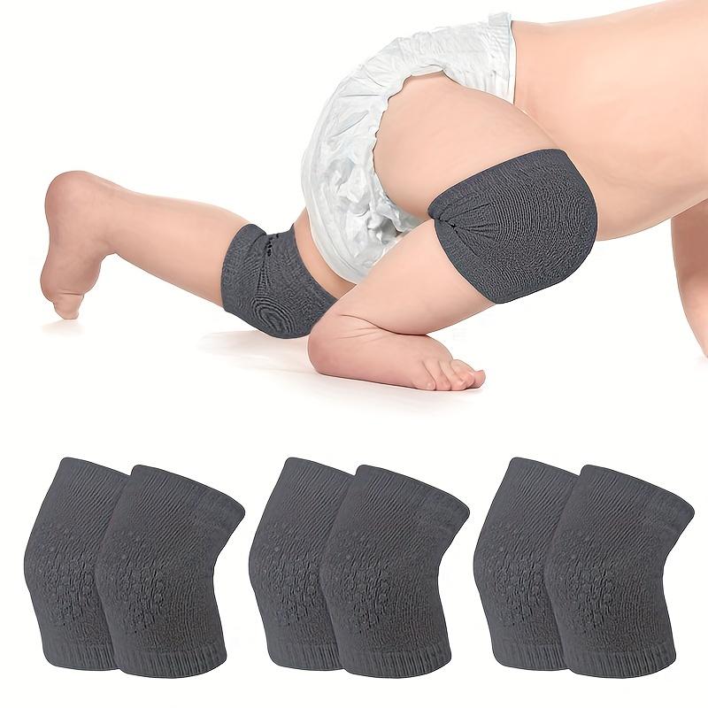 2 Pairs Soft Elastic Youngsters & Youngsters Knee and Elbow Support Pads - Anti-Slip, Breathable Knit Design for Youngsters Learning To Walk