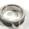 Hermes Athens Accessories Ring Metal / Leather Black/Silver