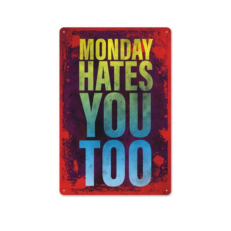 Metal Tin Sign Poster Beer Tin Sign Metal Plaque Poster for Bar Club Wall Decor Retro Home Bedroom Vintage Wall Plate Pendant