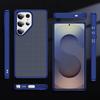 Business Carbon Fibre Texture Skin Feel Phone Case For Samsung Galaxy S26 S25 S24 S23 Plus Ultra Anti-Scratch Shockproof Cover