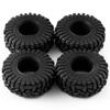RCMAZO 4-Piece 1.3" Wheel Tires, RC 1.3 Soft Rubber Wheel Tires, 7226mm, for Upgraded TRX4M, SCX24, 118, 124 RC Crawler Cars, Terrain Tires (D)