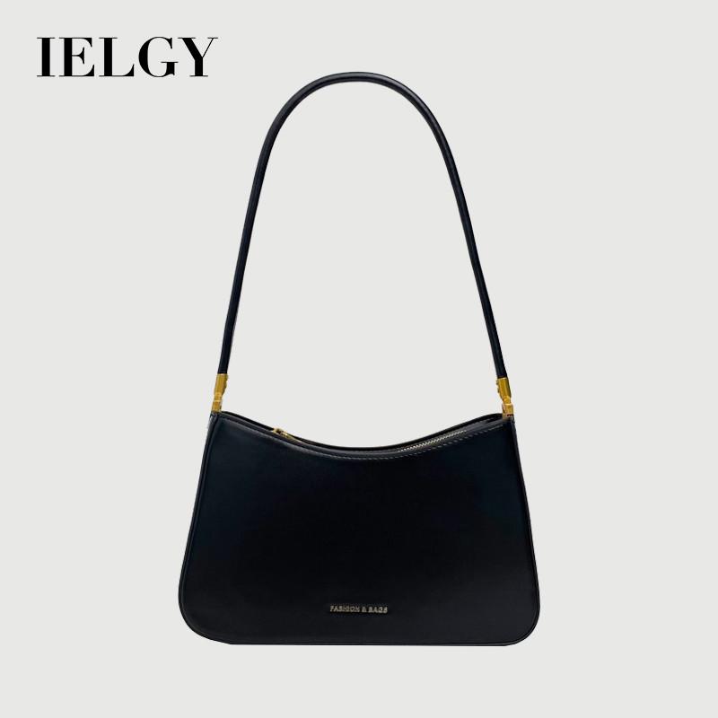 IELGY French Niche Simple Retro Dumpling Bag Trendy Armpit Order Shoulder Baguette Bag
