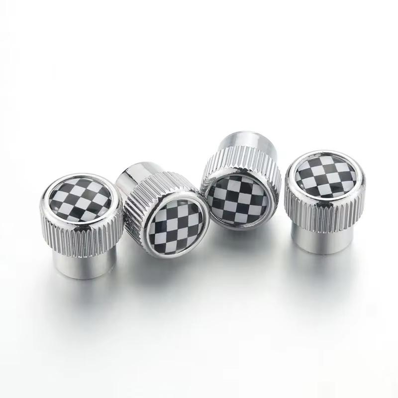 

4 шт. колпачки для автомобильных колес, покрышек, вентилей, пылезащитные чехлы для Mini Cooper Countryman F56 R55 R56 R60 F55 F60, автомобильные аксессуары серебряный серый