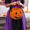 24pcs Halloween Portable Bucket Children Trick Or Candy Pail Holder (Orange),Halloween Decorations