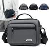 Men Business Messenger Bag Waterproof Oxford Crossbody Shoulder Bag Multi Pocket Travel Pack
