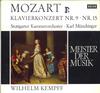 LP Record WILHELM KEMPFF KARL MUNCHINGER ST  Mozart Konzert Fur Klavier Und Orch MD1004 DECCA Germany Classical Used