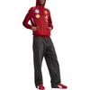 Puma Logo Hooded Long Sleeve Sweatshirt Men sweatshirt Deep-Cherry 763941-01