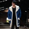 Men's Shearling Faux Leather Overcoat - Winter 2021 Collection