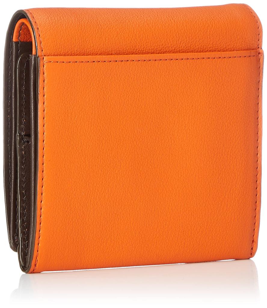 Mackintosh London Comfort Folding Wallet (Coin Box) in Orange