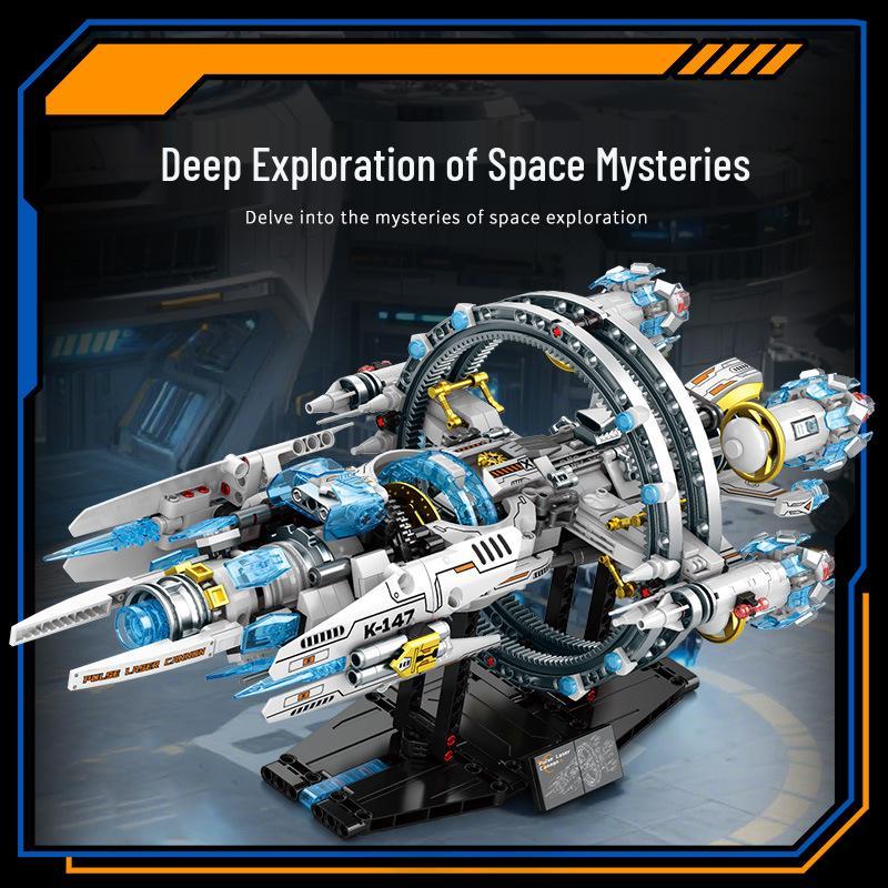 China Aerospace Space Station Building Set - Educational Puzzle Toy for Boys Ages 6 and Up