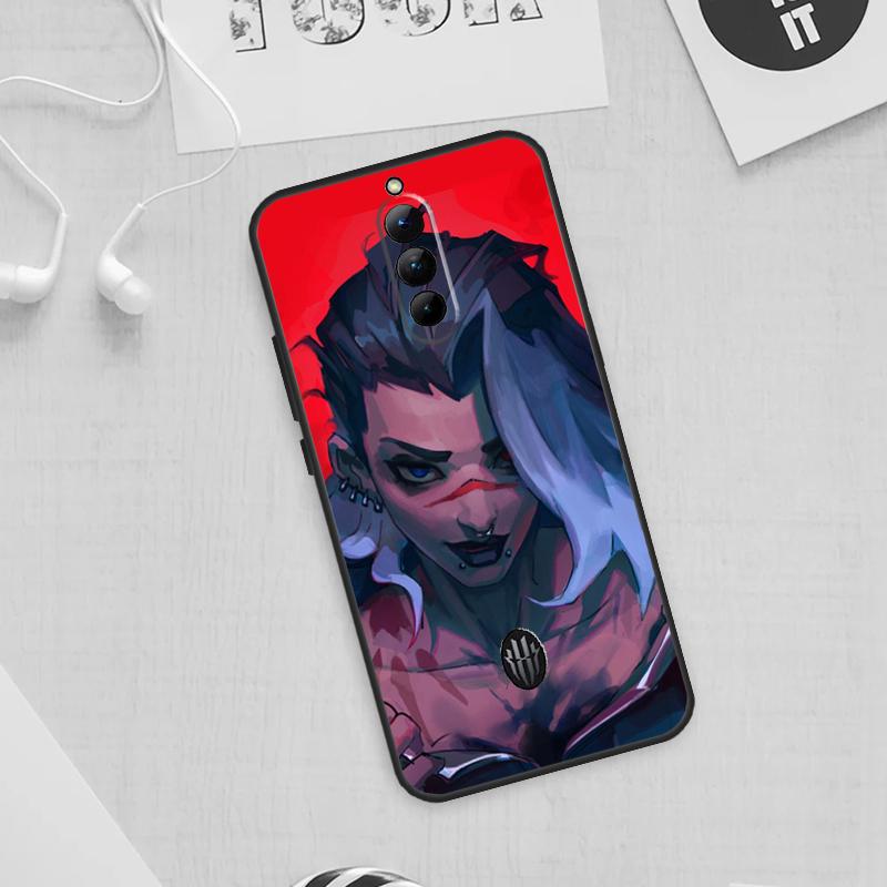 Cartoon Valorant Case For ZTE Nubia Red Magic 9 Pro Plus 8 8S Pro 6 7 6S 7S Pro 5G 5S 6R Phone Cover Shell