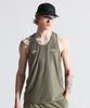 Leijibi Ultralight Airbreeze Light Running Singlet M Khaki