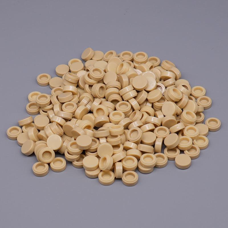 Handmade 10g Multicolor Round Building Blocks for DIY Projects with Meat-Filled Granules
