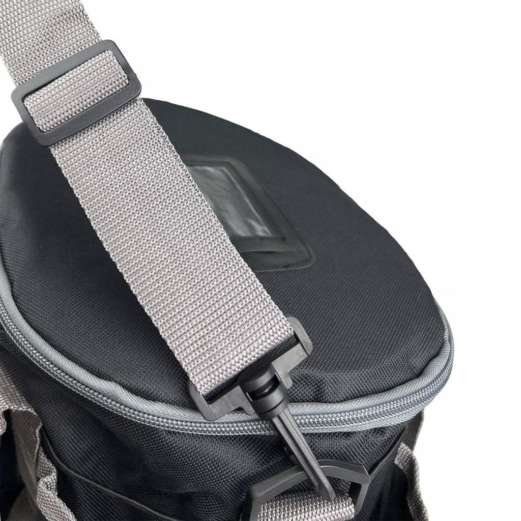 York Accessory Bag with a Lock, BLACK, for Horse Riding Equipment