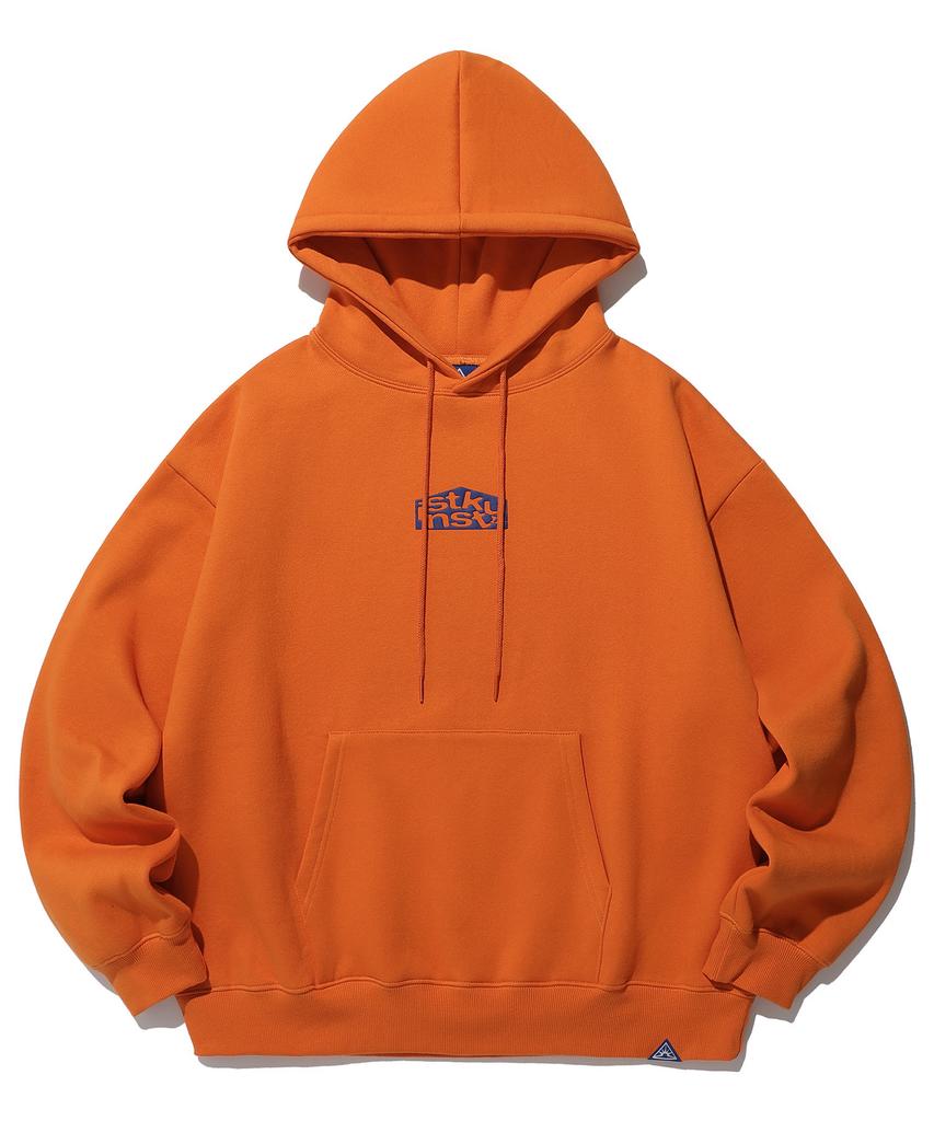 Pentagon Logo Hoodie_Orange(Ik2Dfmm422A)