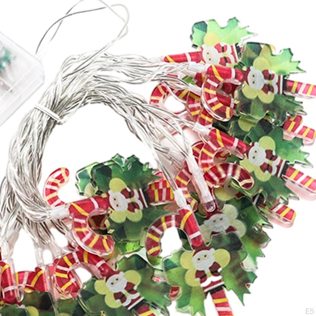 Christmas Garland Hanging Lights, Modern Decorative LED, Light for Wall Background, Windows And