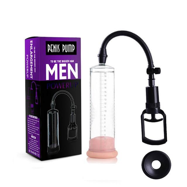 Penis Pump Enlargement Pumps Cock Pro Extender Vacuum Sex Toy Trainer Massager For Man Dick