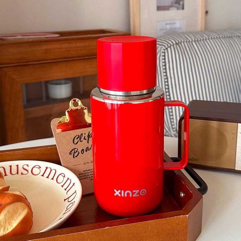 Simple Large Capacity Vacuum Cup Women Good-looking Household Kettle Office Portable Coffee Pot Tea Separation Braised Tea